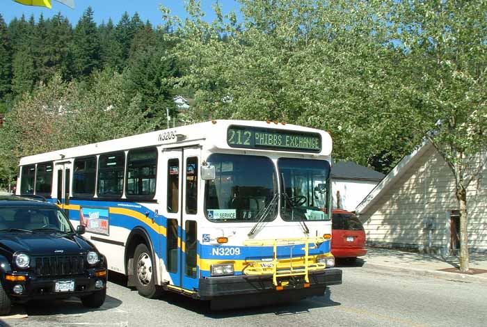 Coast Mountain Bus New Flyer D40HF N3209